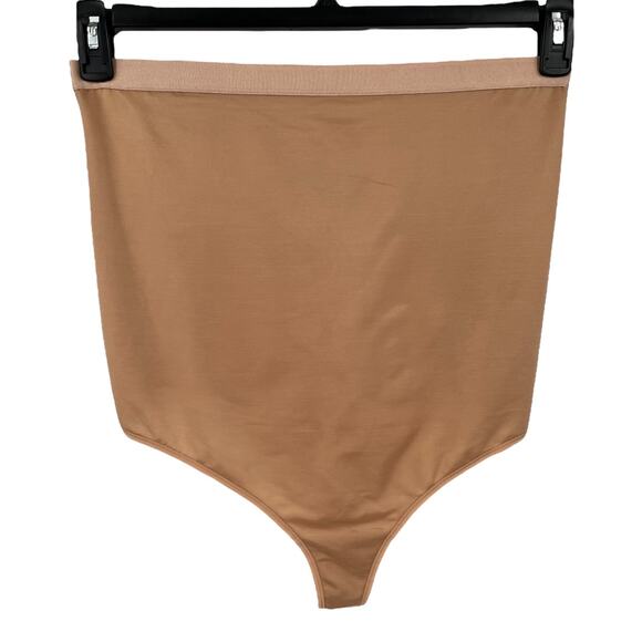 Skims thong Simply Bare High Waisted seamless shapewear tan size 3X - Picture 1 of 3